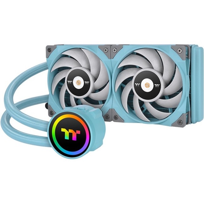 TOUGHLIQUID 240 ARGB SYNC AIO COOLER IS A TOUGHFAN 12, 2000RPM HIGH STATIC FAN,