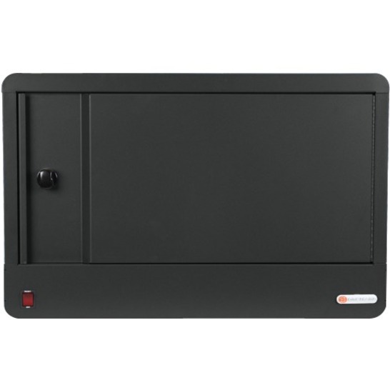 16X CUBE MICRO STATION, PADLOCK, CHARCOAL