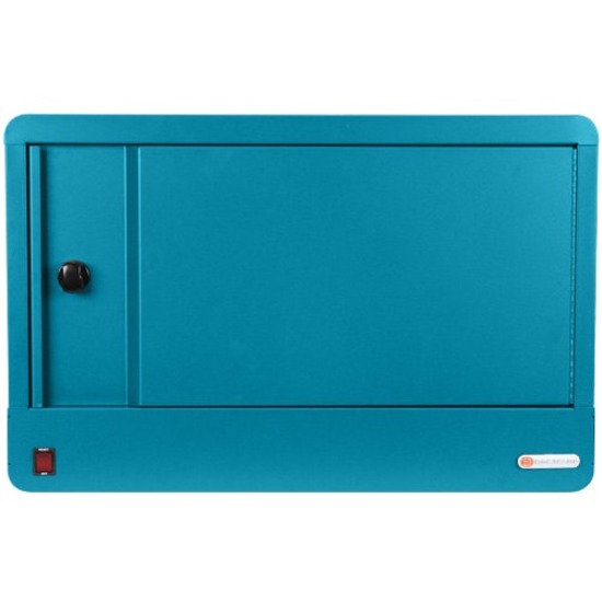 16X CUBE MICRO STATION, PADLOCK, PACIFIC BLUE
