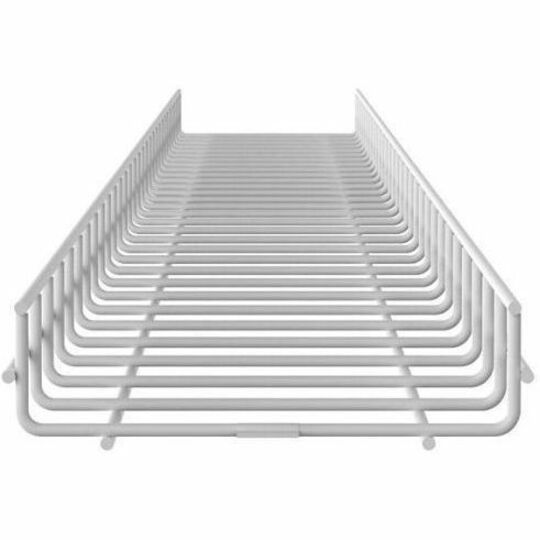 WIRE BASKET 2IN H 8IN W WH POWDEPK1MOQ5