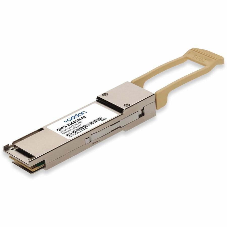 ADDON MSA AND TAA COMPLIANT 200GBASE-SR4 QSFP56 INFINIBAND HDR TRANSCEIVER (MMF,