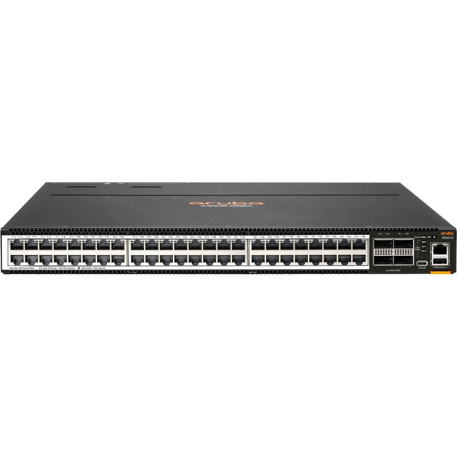 ARUBA 8360-48XT4CV2 PRTPWR BDL HPE US EN