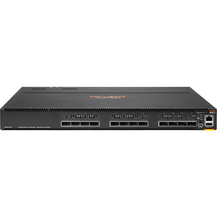 ARUBA 8360-12CV2 PRT2PWR BDL HPE US EN