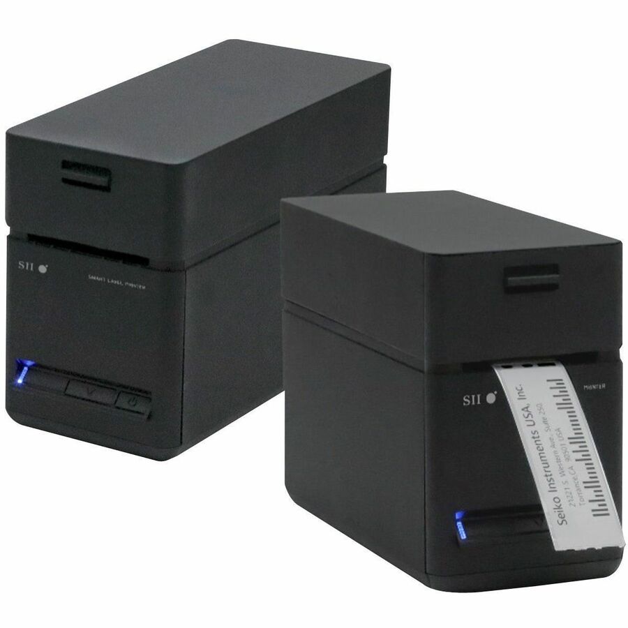 Seiko SLP720RT Desktop Direct Thermal Printer - Monochrome - Label Print - Ethernet - USB - USB Host - With Cutter - 2.28" Print Width - 200 mm/s Mono - 203 dpi - 3.15" (80 mm) Label Width - ESC/POS Emulation - For iOS, Android, PC