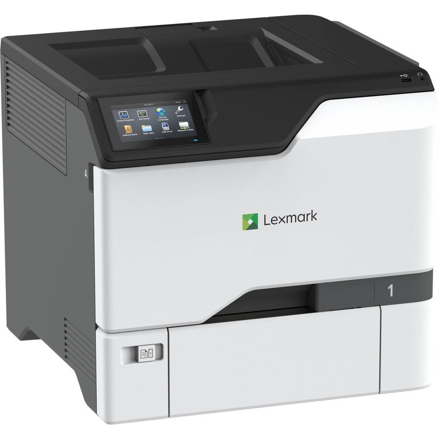 Lexmark CS735de Desktop Laser Printer - Color - 52 ppm Mono / 52 ppm Color - 2400 x 600 dpi Print - Automatic Duplex Print - 650 Sheets Input - Ethernet - 150000 Pages Duty Cycle - Plain Paper Print - Gigabit Ethernet - USB