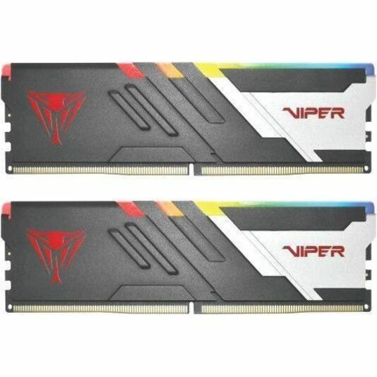 PATRIOT VIPER VENOM RGB 32GB 5600MT/S CL36 BLK/SIR DDR5 HS DUAL KIT