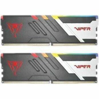 PATRIOT VIPER VENOM RGB 32GB 6000MT/S CL36 BLK/SIR DDR5 HS DUAL KIT