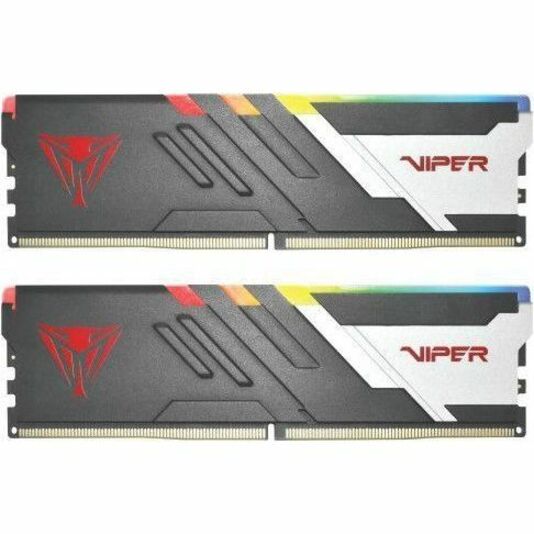PATRIOT VIPER VENOM RGB 32GB 6200MT/S CL40 BLK/SIR DDR5 HS DUAL KIT