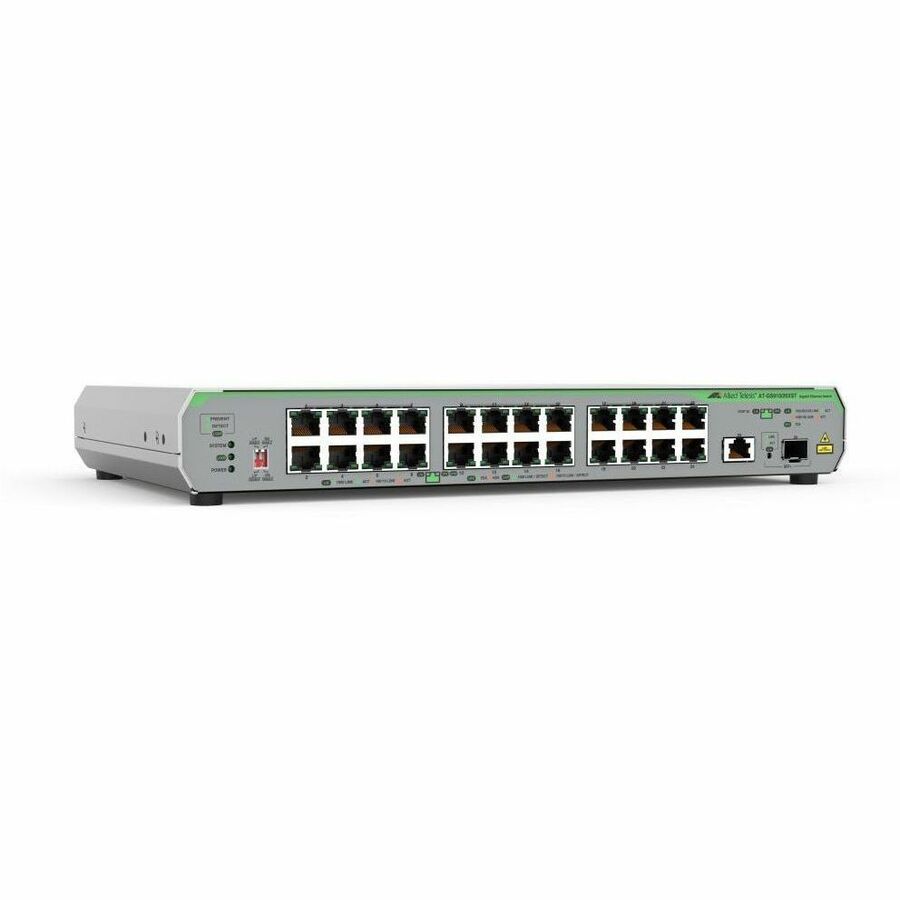 GIGABIT UNMANGED SWITCH WITH 10G UPLINK, 24X 100M/1G-T, 1X 100M/1/2.5/5/10G-T, 1