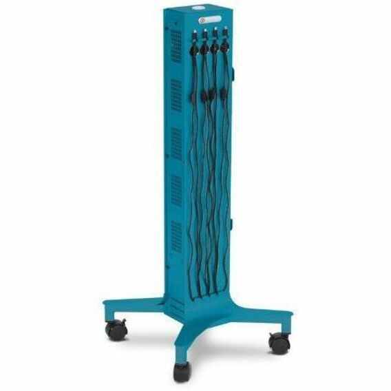 CUBE TOWER, 8X USBC PRE-WIRE, PACIFIC BLUE