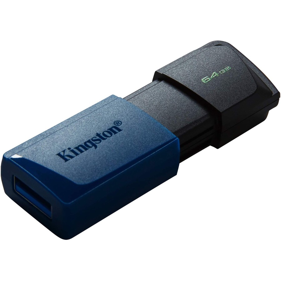 64GB USB3.2 GEN 1 DATATRAVELER EXODIA M (BLACK + BLUE)