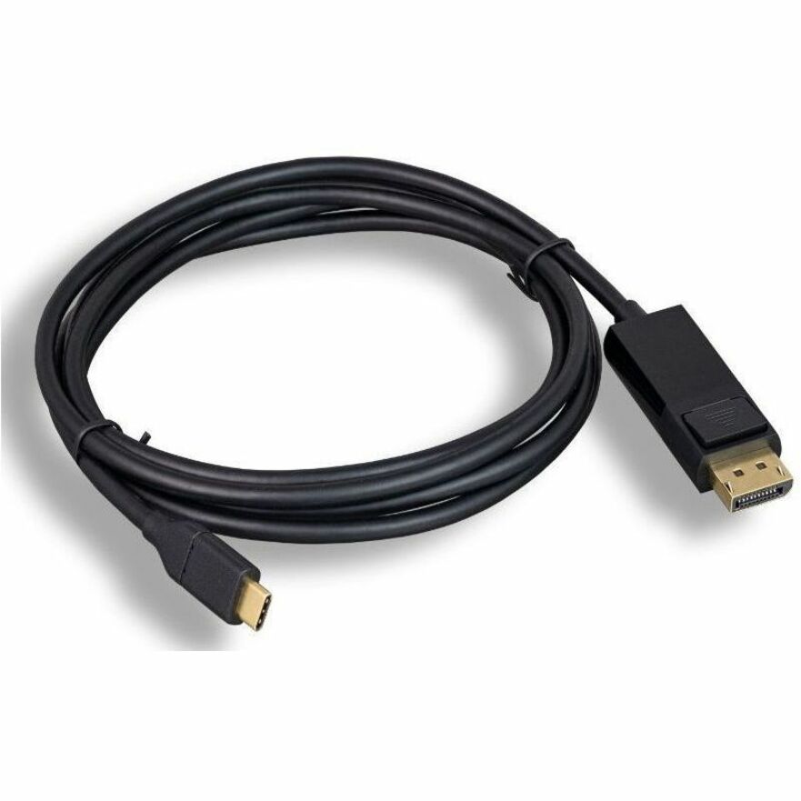 AXIOM 6FT USB 3.1 TYPE-C TO DISPLAYPORT 4K@60HZ CABLE MALE/MALE BLACK
