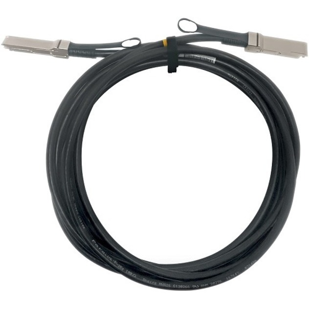Mellanox Passive Copper Cable, Ib Hdr, up to 200gb/S, Qsfp56, Lszh, 1.5m, Black