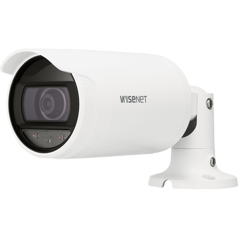 WISENET A SERIES BULLET CAMERA, 4MP @ 30 FPS, 3MM FIXED FOCAL LENS, WISESTREAM I