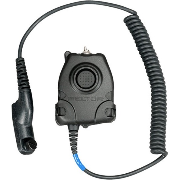 3M PELTOR PUSH TO TALK ADAPTER, MOTOROLA TURBO, NATO WIRING