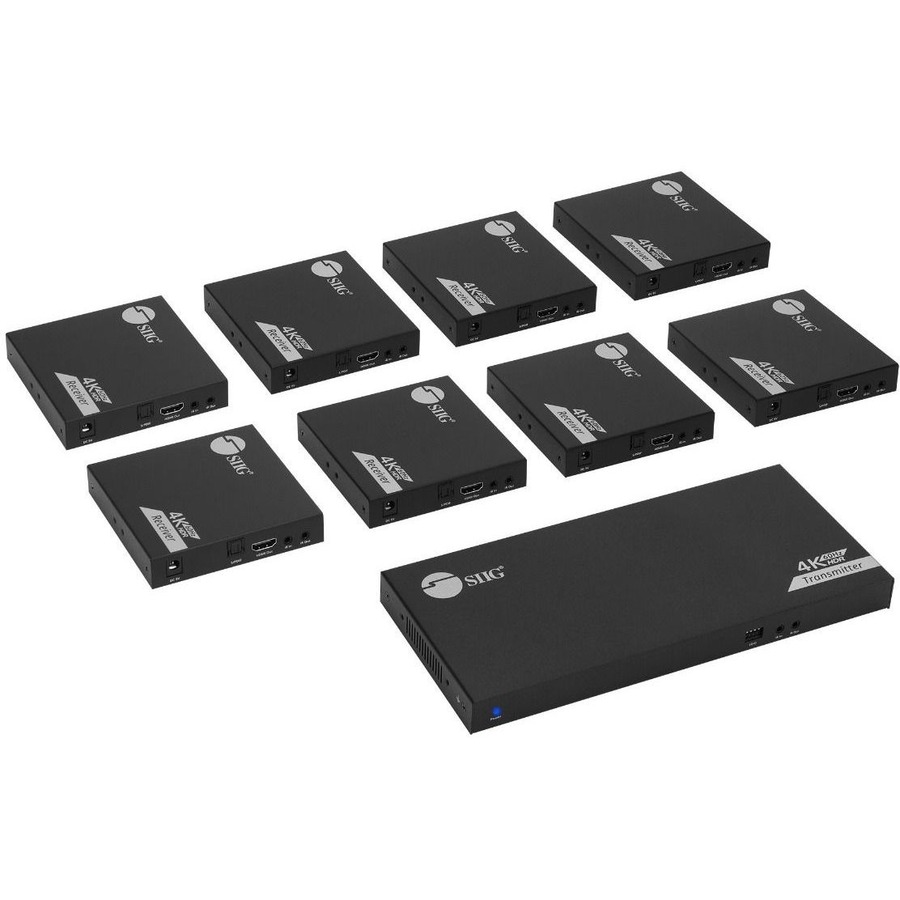 SIIG CE-H27B11-S1 HDMI 1x8 Extender Splitter, 4K 60Hz | AV Accessory