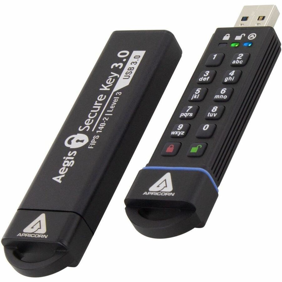 HARDWARE ENCRYPTED SECURE USB 3.0 MEMORY KEY