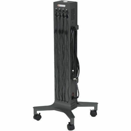 CUBE TOWER, 8X USBC PREWIRE, MAROON