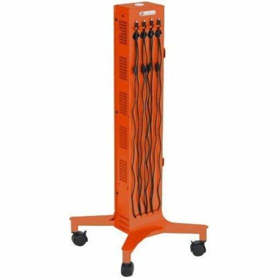 CUBE TOWER, 8X USBC PREWIRE, TANGERINE