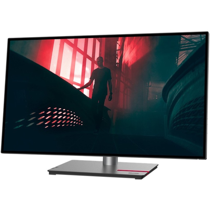 Lenovo ThinkVision P27h-30 27" Class WQHD LCD Monitor - 16:9 - Raven Black - 27" Viewable - In-plane Switching (IPS) Technology - WLED Backlight - 2560 x 1440 - 1.07 Billion Colors - 350 cd/m&#178; - 4 ms - HDMI - DisplayPort - USB Hub