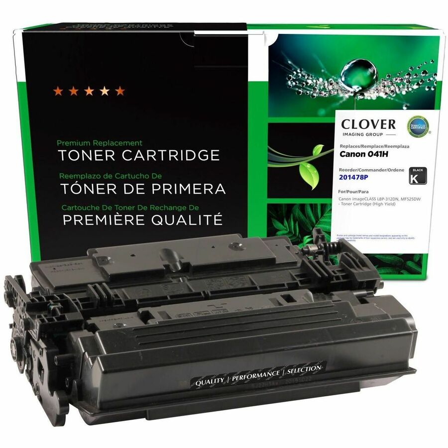 CLOVER IMAGING REMANUFACTURED BLACK TONER CARTRIDGE FOR CANON 053C001 (041H) CAN