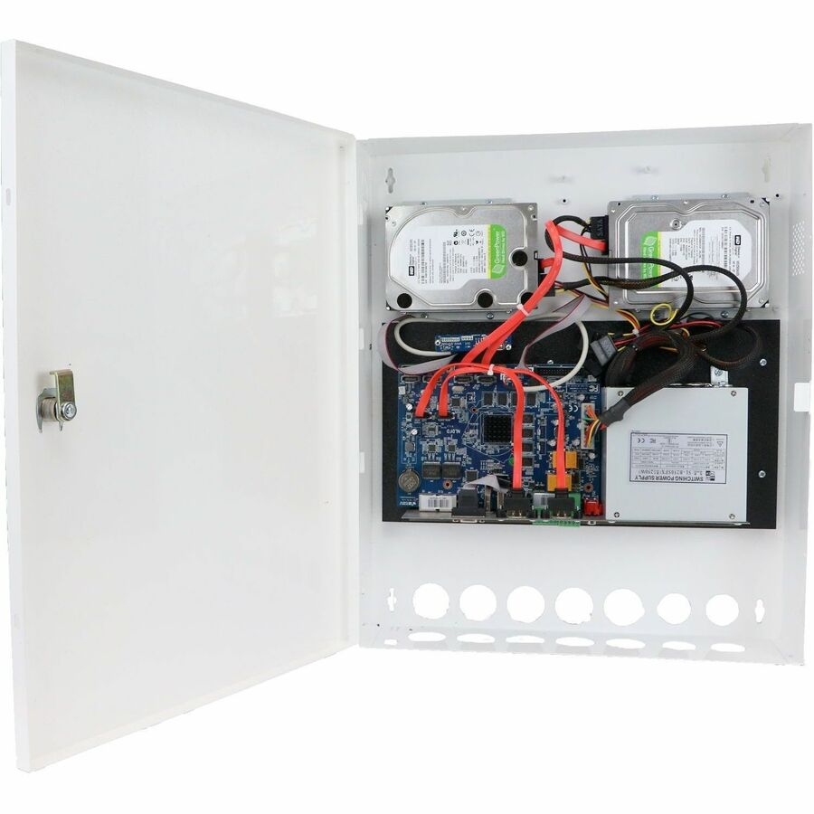 32 CHANNEL WALL MOUNT 4K H.265 NVR 64TB