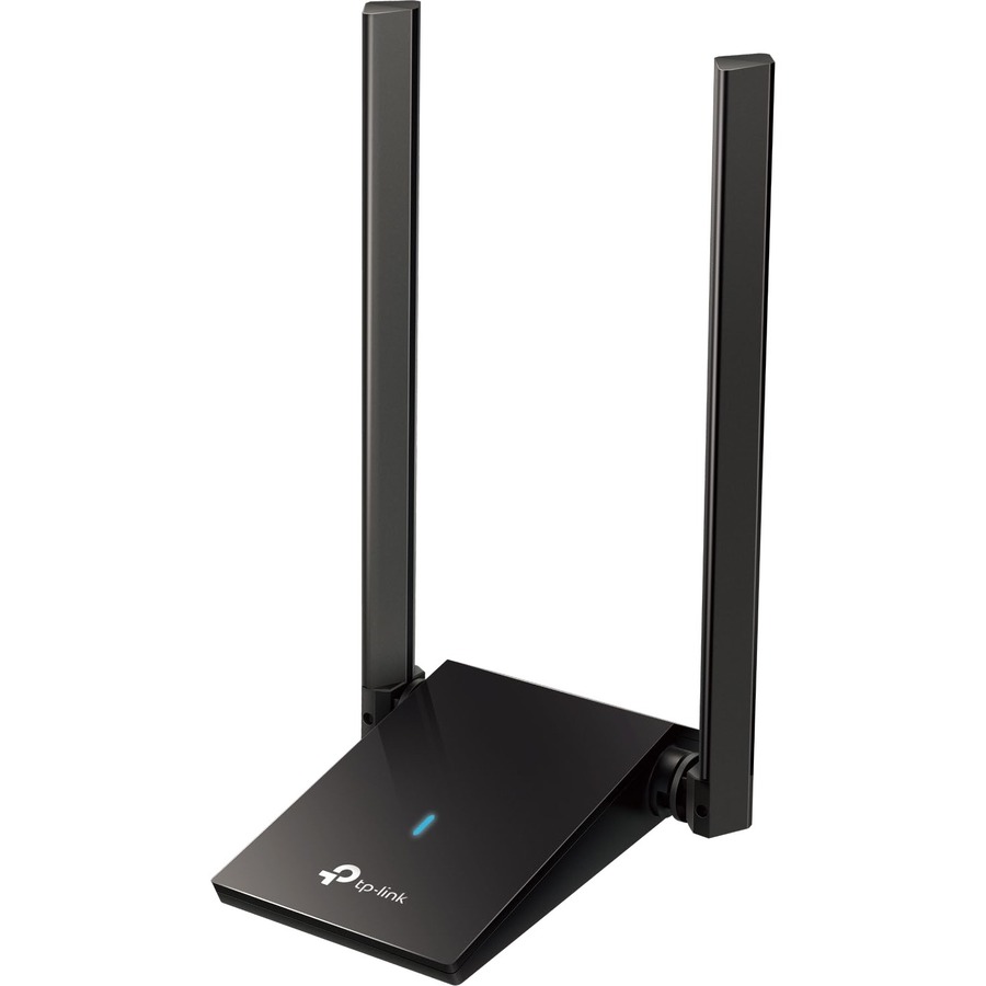 AX1800 HIGH GAIN DUAL BAND WI-FI 6 USB ADAPTER SPEED: 1201 MBPS AT 5 GHZ + 574 M