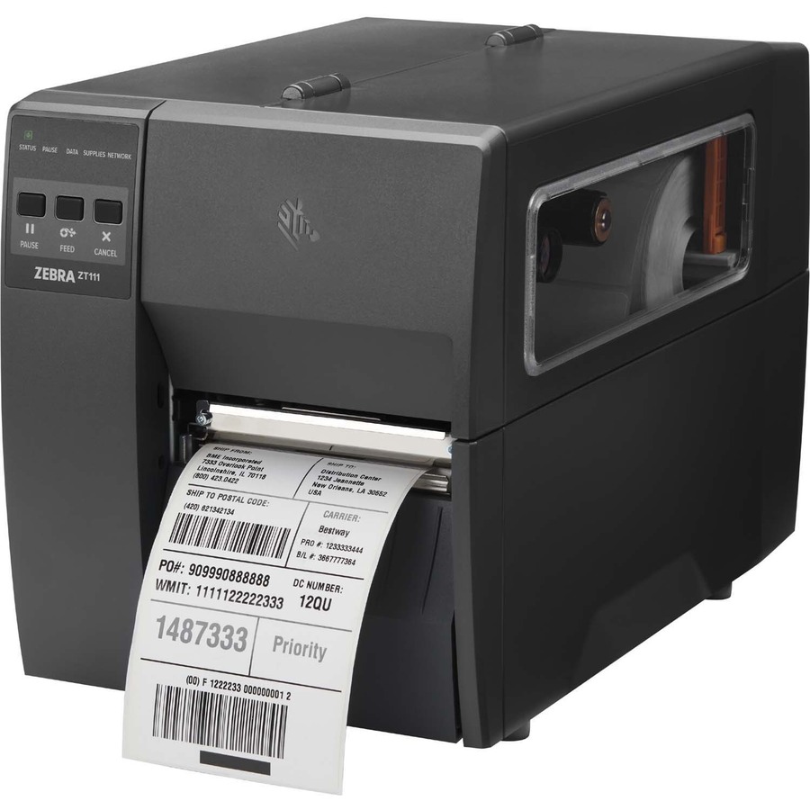 TT PRINTER ZT111 4X300DPI THERMAL TRANSFER TEAR US CORD USB