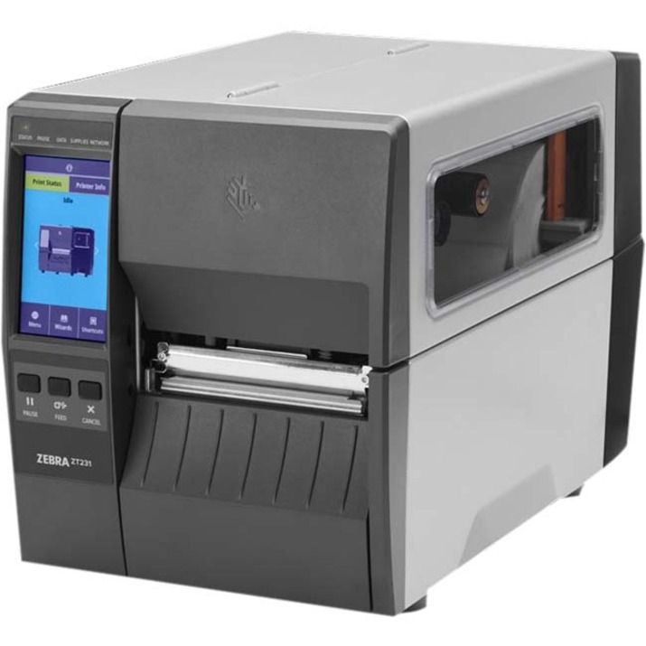 Tt Printer Zt231; 4"", 300 Dpi, Thermal Transfer, Peel with Liner Takeup,  US Cord, Usb, Serial, Ethernet, Btle, USB Host, Ezpl