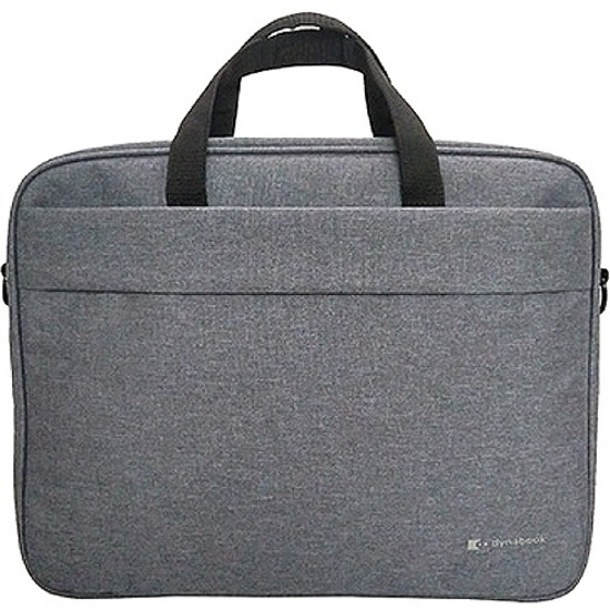 Dynabook Business Carrying Case for 15" to 16" Notebook - Gray - Polyester Exterior Material - Shoulder Strap, Handle, Trolley Strap - 11.61" (295 mm) Height x 15.75" (400 mm) Width x 2.36" (60 mm) Depth - Medium Size