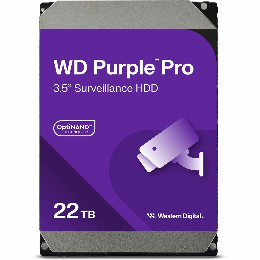 WD Purple Pro  22TB 3.5 SATA 512MB Hard Drive(WD221PURP)