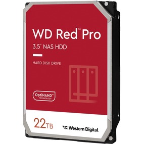 WD Red Pro 22TB Hard Drive 7200rpm SATA 3.5" Internal  5 Year Warranty (WD221KFGX)