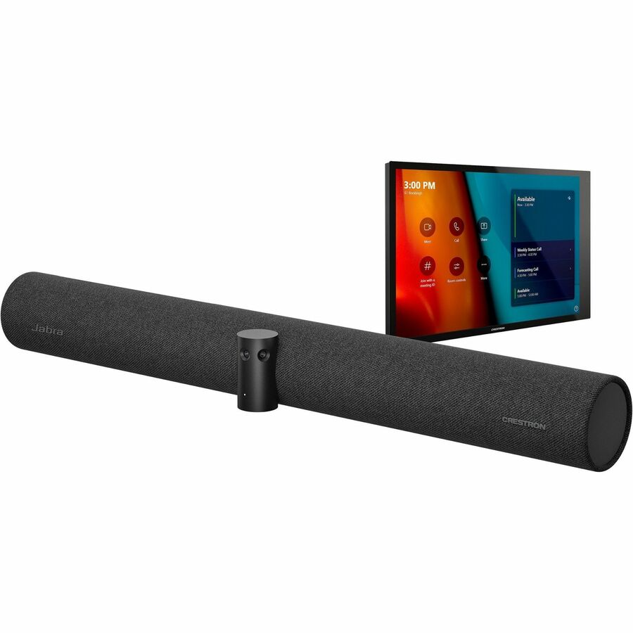 CRESTRON FLEX SMALL ROOM CONFERENCE SYSTEM WITH JABRA PANACAST 50 VIDEO BAR AND