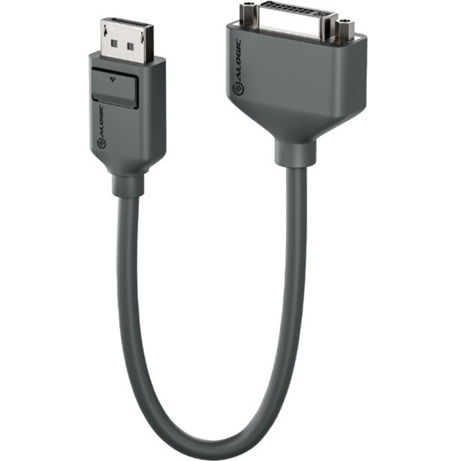 ALOGIC ELEMENT DISPLAYPORT TO DVI ADAPTER - MALE TO FEMALE - 20CM