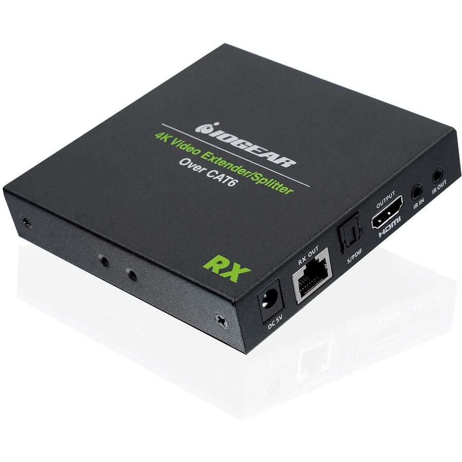 IOGEAR EXTRA RECEIVER FOR GVE4K60KIT 4K VIDEO EXTENDER/SPLITTER OVER ETHERNET KI