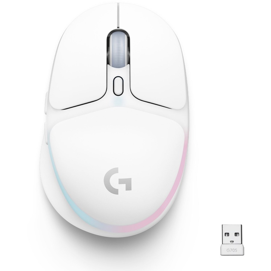 G705 WIRELESS GAMING MOUSE - OFF WHITE