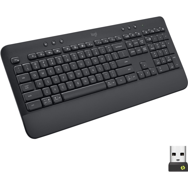 LOGITECH K650 Signature Wireless Keyboard w/Bolt Receiver (Graphite)