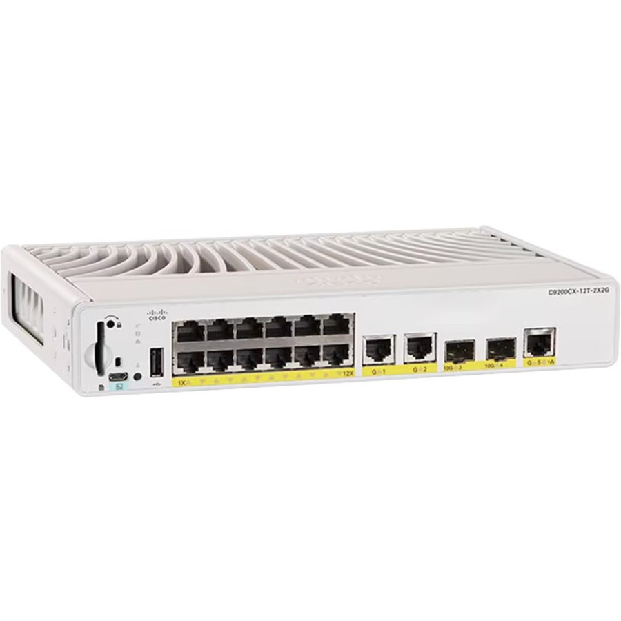 CATALYST 9000 COMPACT SWITCH 12-PORT POE+, 240W, ESSENTIALS
