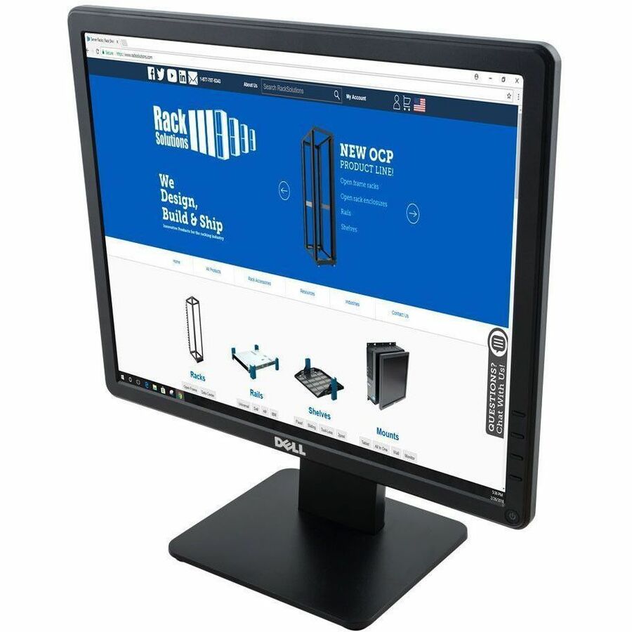 DELL 19INCH MONITOR, COMES WITH VGA AND POWER CABLES. 1280X1024 PIXELS @60 HZ MA