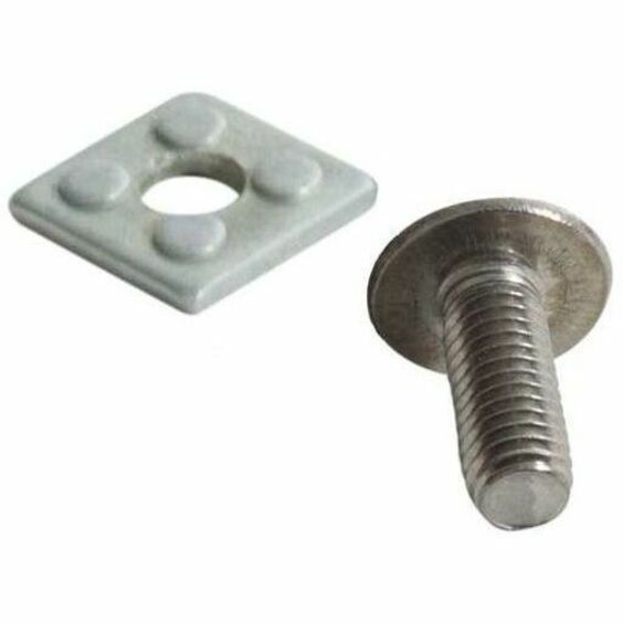 SQUARE HOLE ALIGNMENT WASHER AND HARDWARE 8-PACK