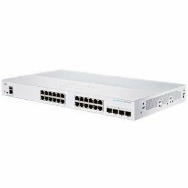 CBS350 MANAGED 24-PORT GE, FULL POE, 4X1G SFP REMANUFACTURED