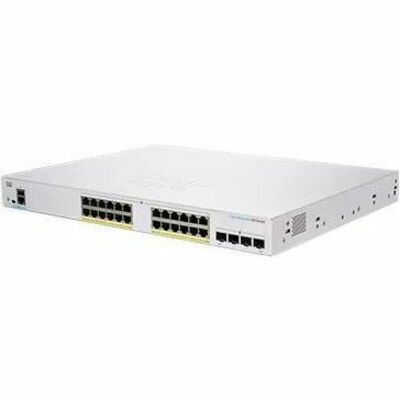CBS350 MANAGED 24-PORT GE, FULL POE, 4X1G SFP REMANUFACTURED