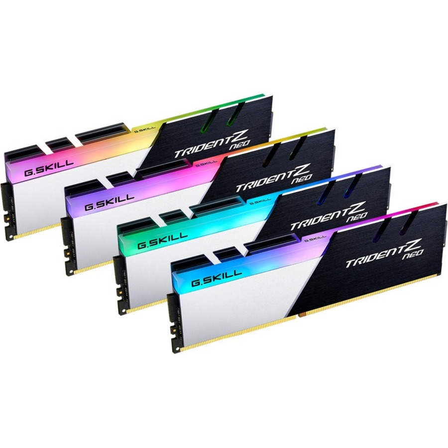 G.SKILL Trident Z Neo RGB 64GB (4x16GB) DDR4 3600MHz CL16 Desktop Memory (F4-3600C16Q-64GTZNC)