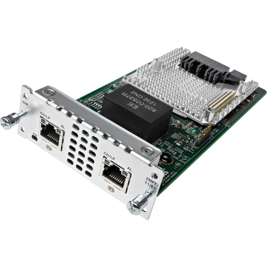 2 PORT MULTIFLEX TRUNK VOICE/CLEAR-CHANNEL DATA T1/E1 MODULE