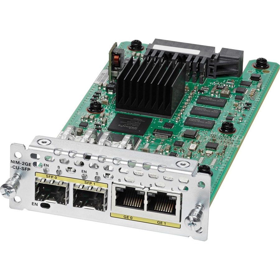 2-port GE WAN NIM, dual mode