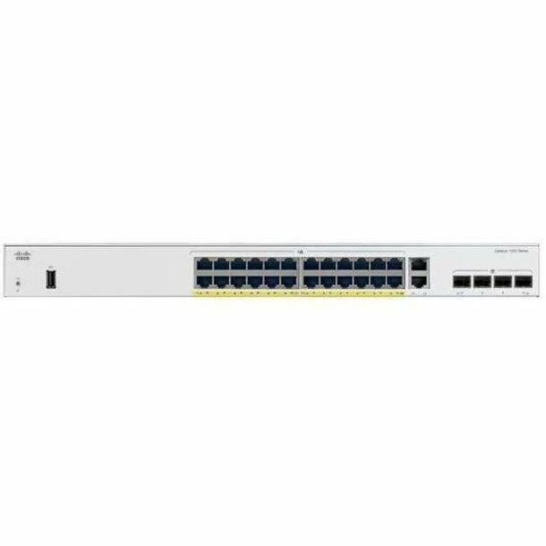 CATALYST 1000 24 PORT GE, 4X10G SFP REMANUFACTURED