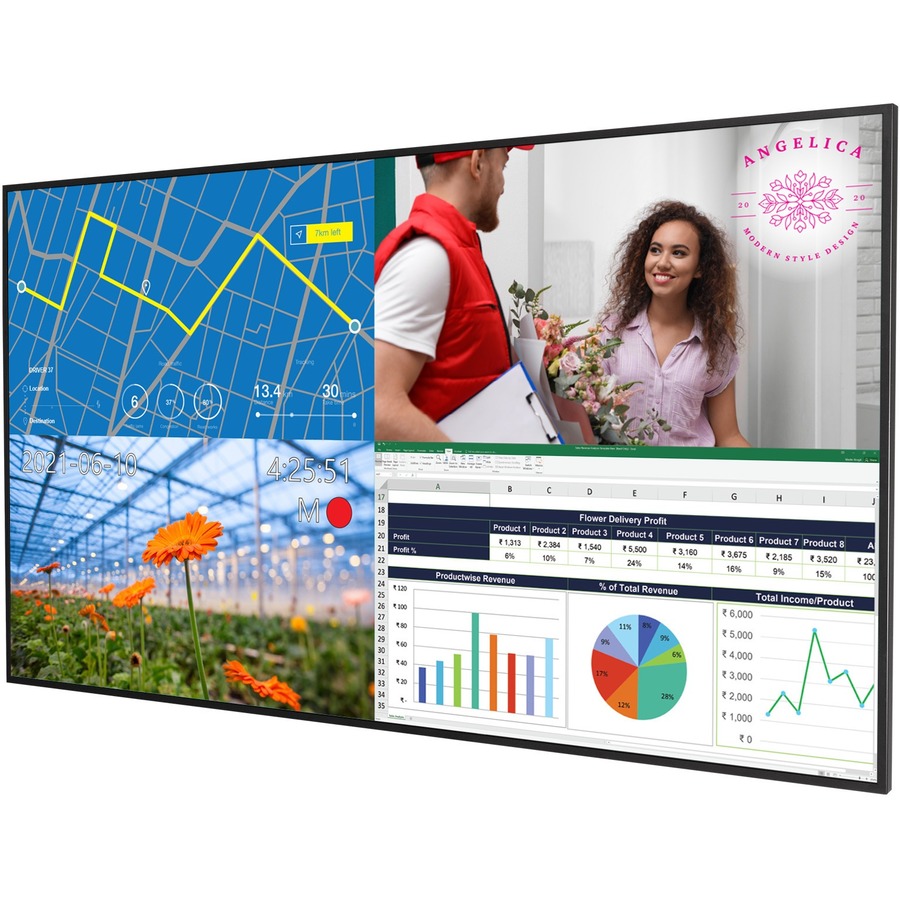 URP49-T 49IN DIAGONAL, UHD, E-LED BACKLIGHT, 450 NIT BRIGHTNESS, 24X7 RELIABILIT