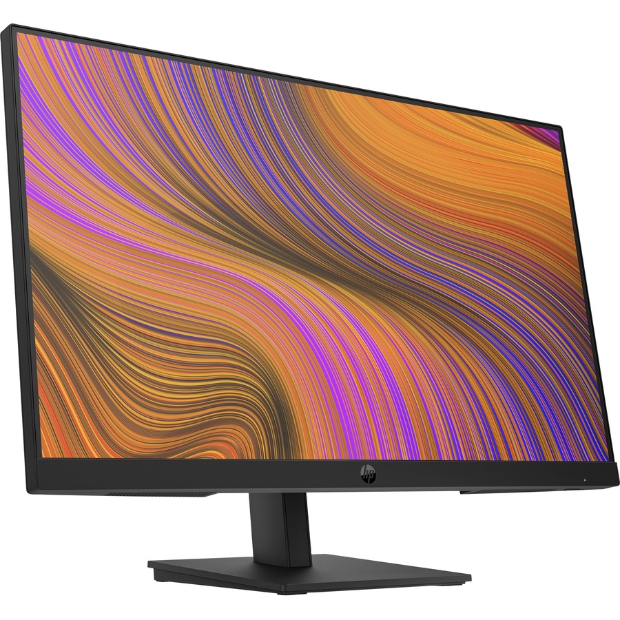 HP P24H G5 24" Class Full HD LCD Monitor - 16:9 - Black - 23.8" Viewable - In-plane Switching (IPS) Technology - Edge LED Backlight - 1920 x 1080 - 16.7 Million Colors - 250 cd/m&#178; - 5 ms - Speakers - HDMI - VGA - DisplayPort