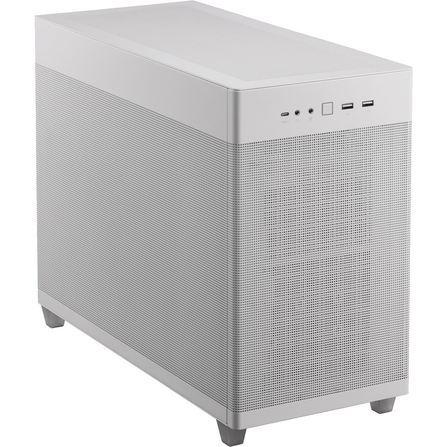Asus Prime AP201 Computer Case - White - Mesh - 0 - Micro ATX, Mini ITX Motherboard Supported - 6 x Fan(s) Supported - Fan Cooler