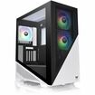 Thermaltake Divider 370 TG Snow ARGB Mid Tower Chassis - Mid-tower - White - SPCC, Tempered Glass, Mesh, Steel, Acrylic - 4 x Bay - 3 x 4.72" (120 mm) x Fan(s) Installed - 0 - Mini ITX, Micro ATX, EATX, ATX Motherboard Supported - 9 x Fan(s) Supported - 2